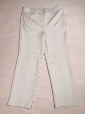NWT Lane Bryant Journey Straight Leg Mid-Rise Pants White Women’s 16 Retail $89